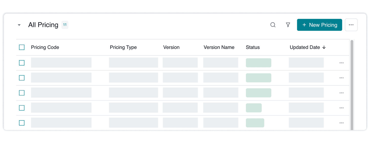 Manage a Centralized Product and Pricing Catalog